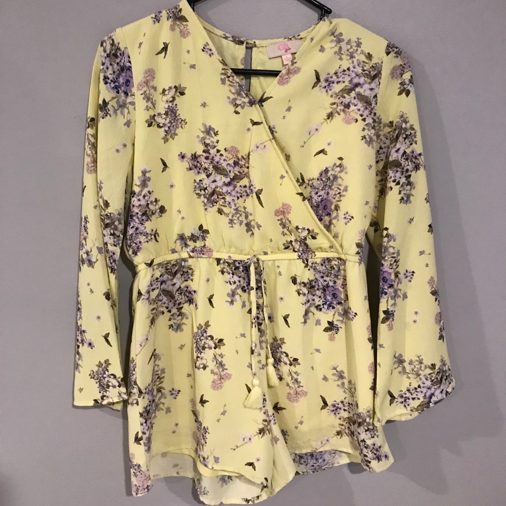 GB Girls Yellow Romper